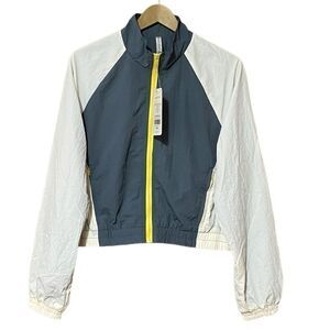 Fabletics Jacket Women’s XL Multicolor Alayia Color Block Track Activewear NWT
